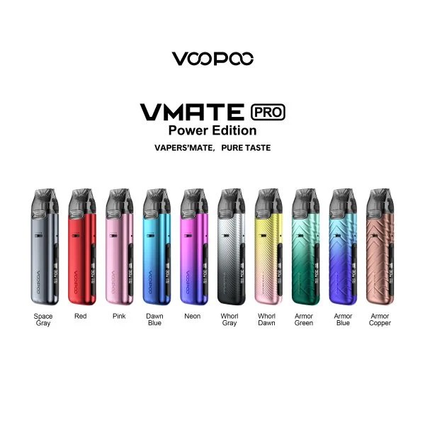 VOOPOO Vmate Pro Kit電子煙註油式小煙主機 | 可調瓦數 | 快充 | 智能芯片